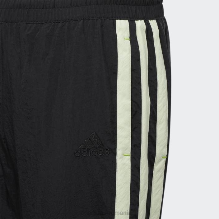 Adidas pantaloni de trening donovan mitchell negru copii negru 2JBN19022
