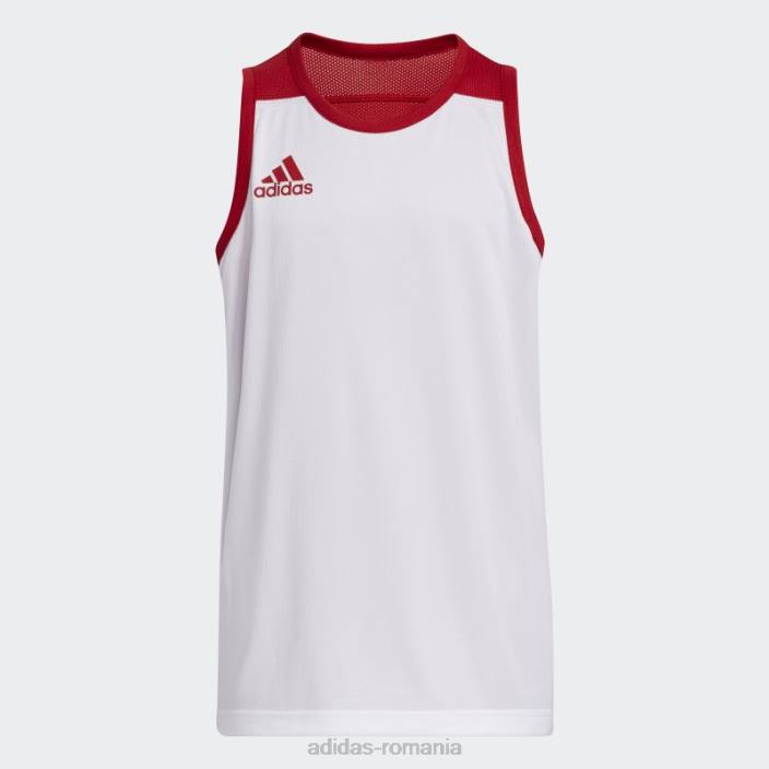 Adidas tricou rosu 3g speed reversibil copii rosu alb 2JBN18695