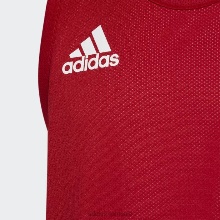 Adidas tricou rosu 3g speed reversibil copii rosu alb 2JBN18695