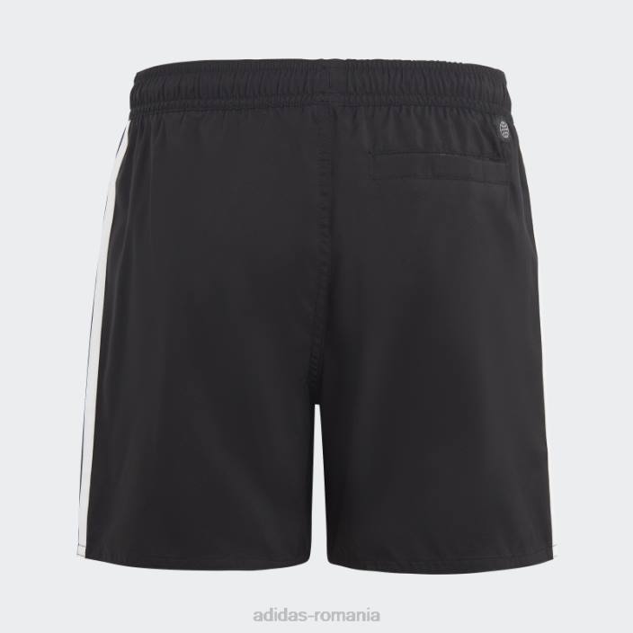 Adidas Pantaloni scurți de baie cu 3 dungi negru adidas copii alb negru 2JBN18498