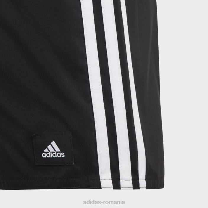 Adidas Pantaloni scurți de baie cu 3 dungi negru adidas copii alb negru 2JBN18498