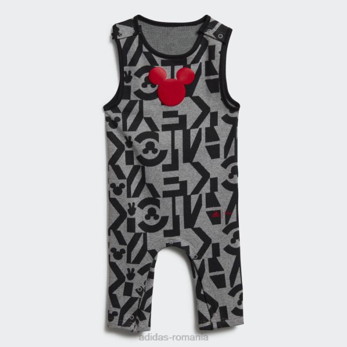 Adidas Set body x disney mickey mouse alb fierbinte copii alb roșu 2JBN18930