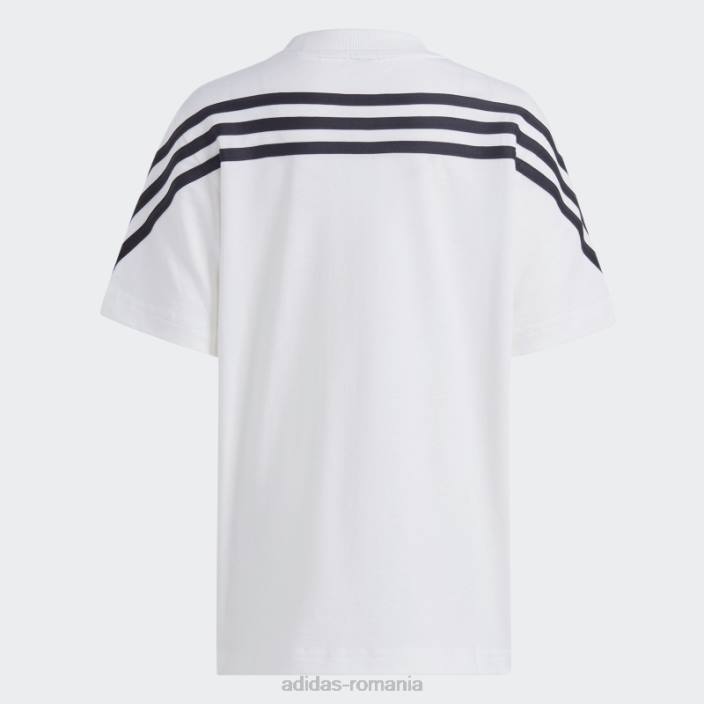 Adidas Set tricou x disney mickey mouse alb fierbinte copii alb negru 2JBN18375