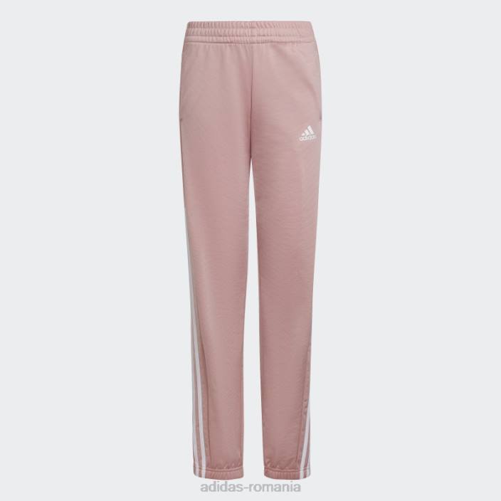 Adidas Trening aeroready din poliester colorblock mov adidas copii mov/visiniu/alb 2JBN19260