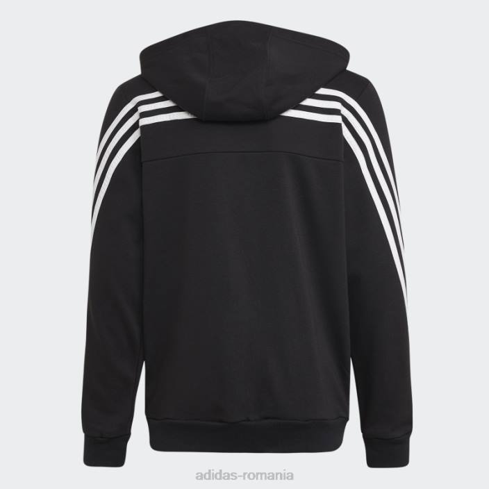 Adidas Trening alb cu 3 dungi copii alb negru 2JBN18439
