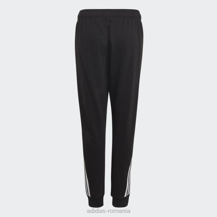 Adidas Trening alb cu 3 dungi copii alb negru 2JBN18439