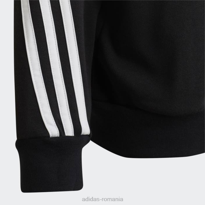 Adidas Trening alb cu 3 dungi copii alb negru 2JBN18439