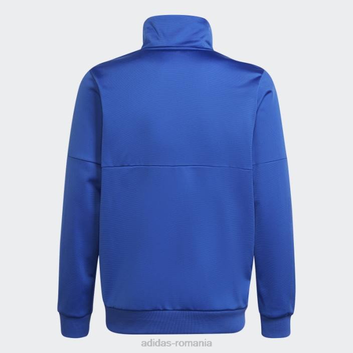 Adidas Trening de echipă albastru cu 3 dungi de mare rezoluție copii hi-res albastru/turbo 2JBN18833