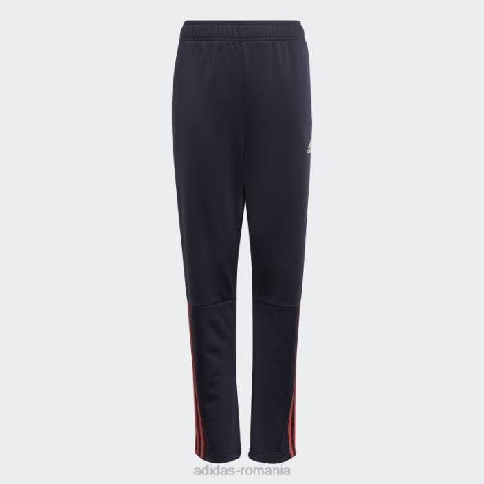Adidas Trening de echipă albastru cu 3 dungi de mare rezoluție copii hi-res albastru/turbo 2JBN18833