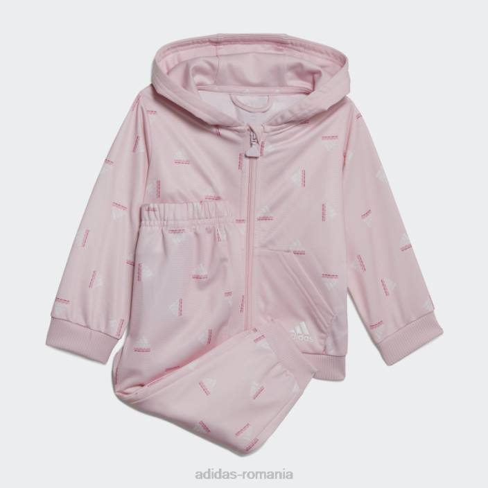Adidas Trening din poliester lucios brandlove roz copii roz/fucsia 2JBN18530