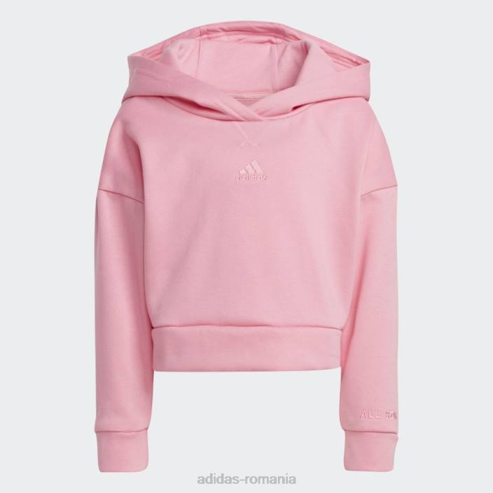 Adidas Trening roz cu glugă din lână copii roz 2JBN12142