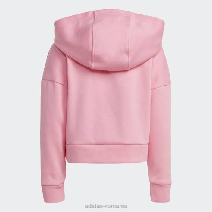 Adidas Trening roz cu glugă din lână copii roz 2JBN12142