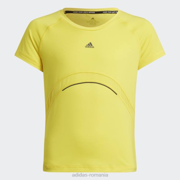 Adidas aeroready hiit tee galben copii galben 2JBN3469