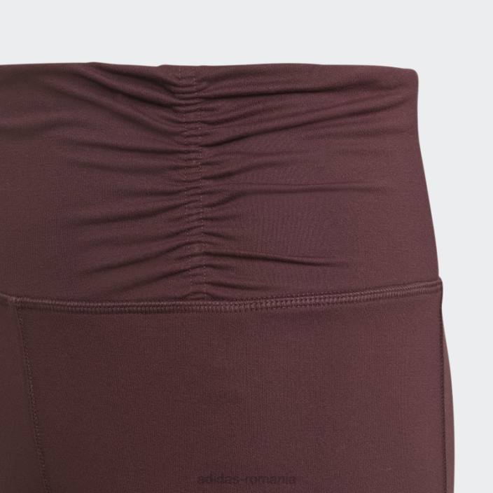 Adidas aeroready yoga dresuri 7/8 maro copii maro 2JBN3470
