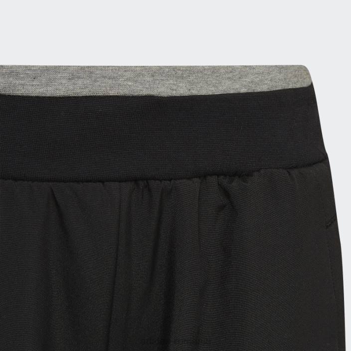 Adidas all szn pantaloni fleece negri copii negru/gri mediu 2JBN11822
