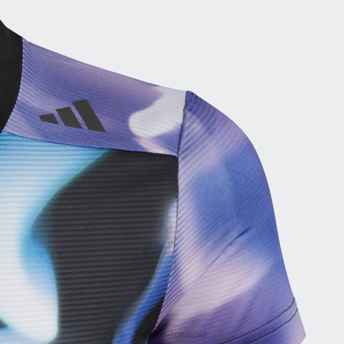 Adidas căldură albastră.tricou rdy copii albastru/violet/negru 2JBN18520