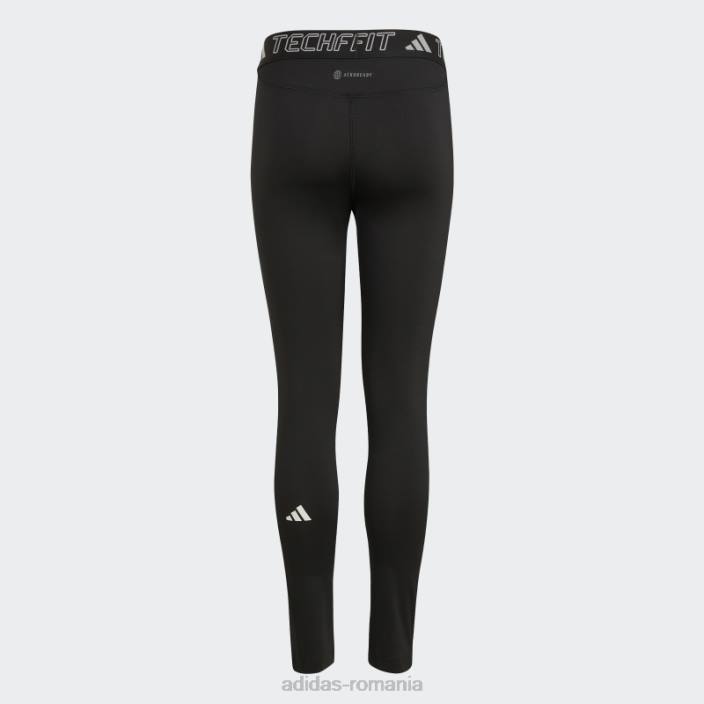 Adidas colanti lungi aeroready techfit negri adidas copii alb negru 2JBN19044