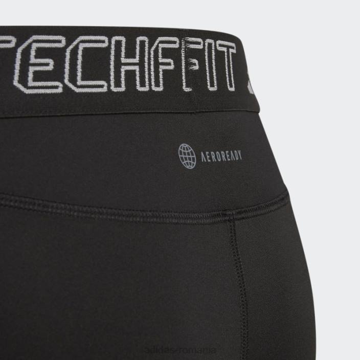 Adidas colanti lungi aeroready techfit negri adidas copii alb negru 2JBN19044