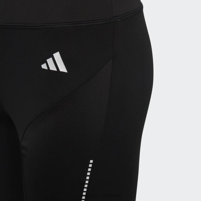 Adidas colanti negri aeroready cu talie mare 7/8 adidas copii alb negru 2JBN19173