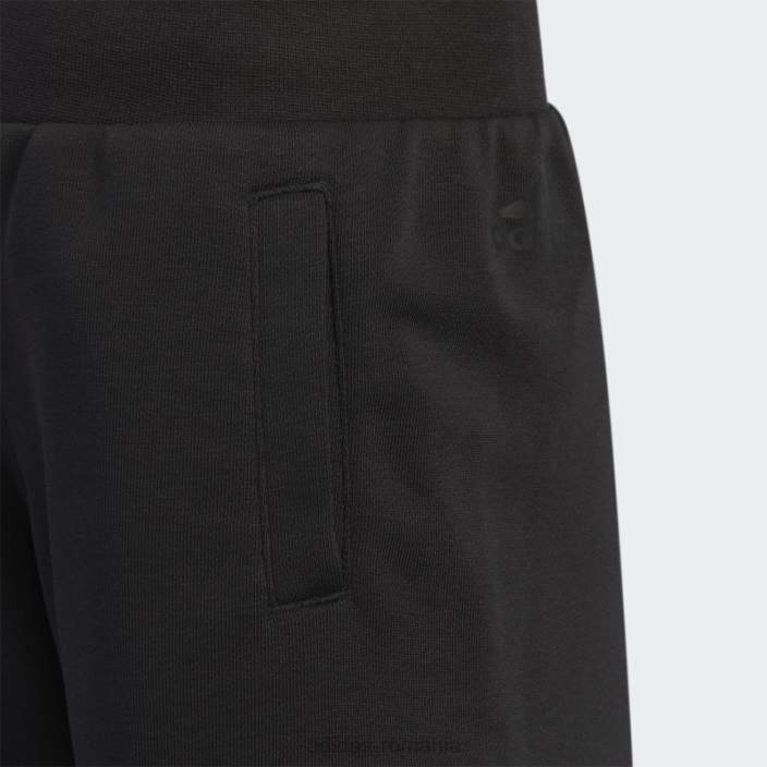 Adidas emblema sport logo pantaloni scurți negru copii negru 2JBN3811