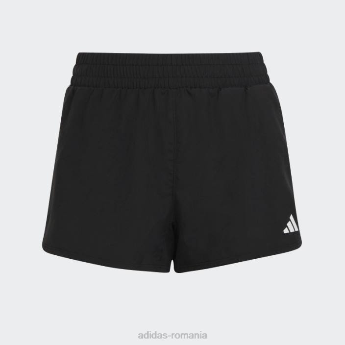 Adidas essentials aeroready pantaloni scurți cu 3 dungi negru adidas copii alb negru 2JBN19128
