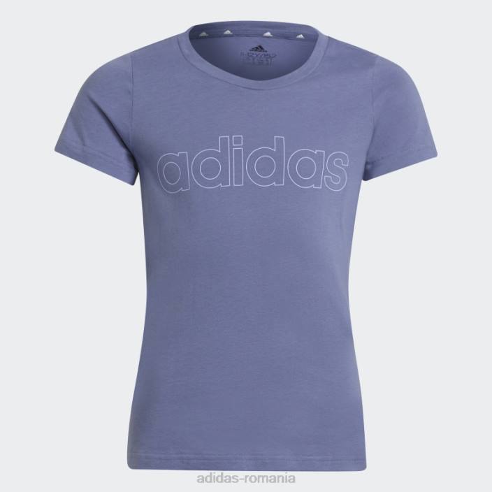 Adidas essentials tricou orbit violet fierbinte copii orbită ton violet/violet 2JBN19276