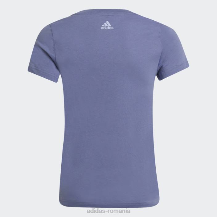 Adidas essentials tricou orbit violet fierbinte copii orbită ton violet/violet 2JBN19276