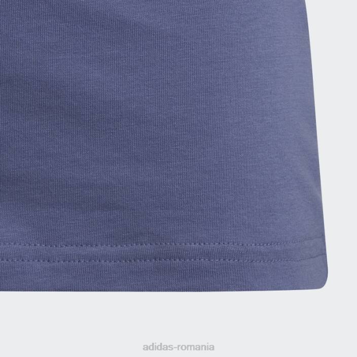 Adidas essentials tricou orbit violet fierbinte copii orbită ton violet/violet 2JBN19276
