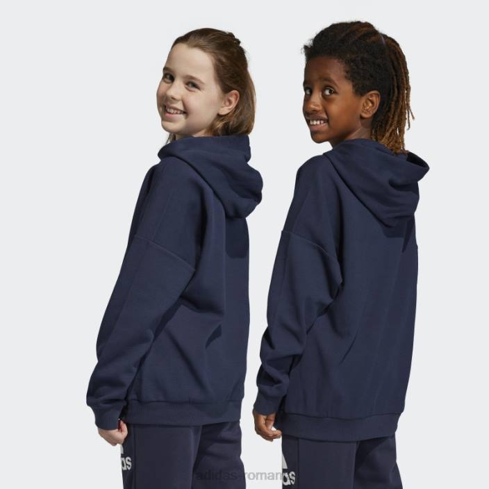 Adidas future icons logo hanorac cu glugă cerneală adidas copii cerneală 2JBN11790