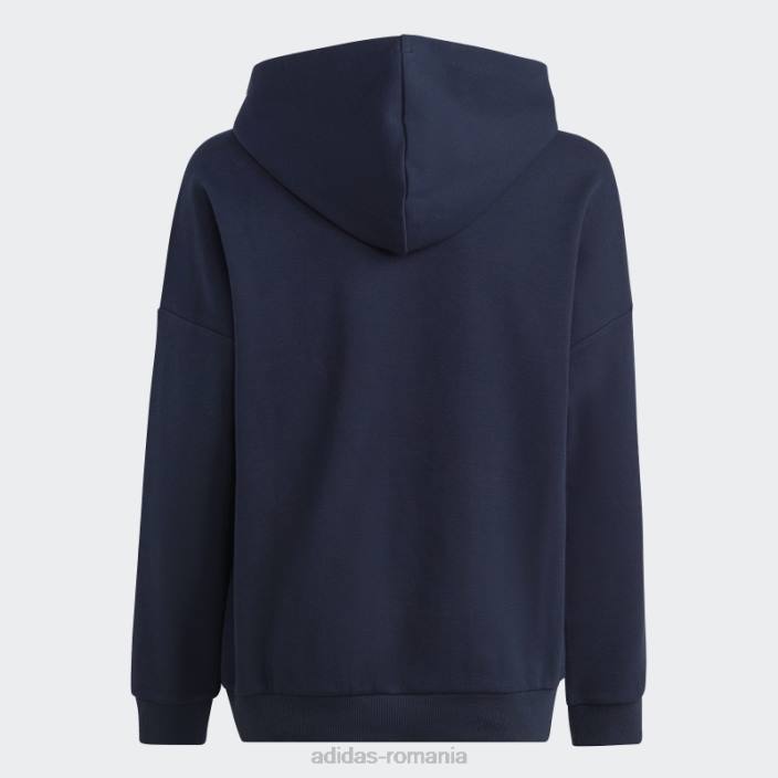 Adidas future icons logo hanorac cu glugă cerneală adidas copii cerneală 2JBN11790