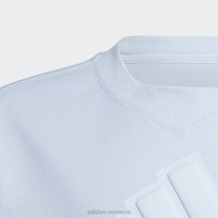 Adidas future icons logo piqué tricou albastru zori copii zori albastre 2JBN11864