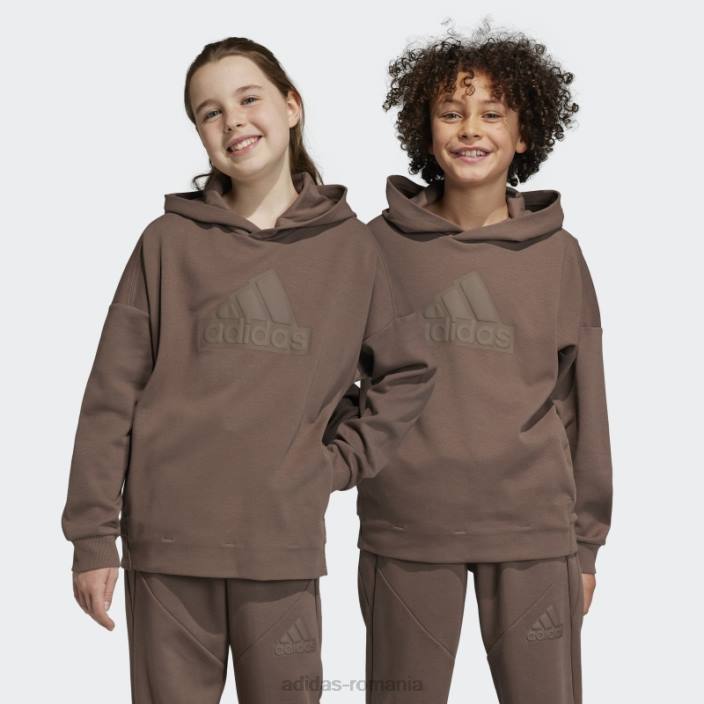 Adidas hanorac cu glugă cu logo Earth future icons copii Pământ 2JBN11705