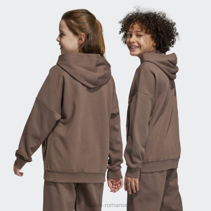 Adidas hanorac cu glugă cu logo Earth future icons copii Pământ 2JBN11705