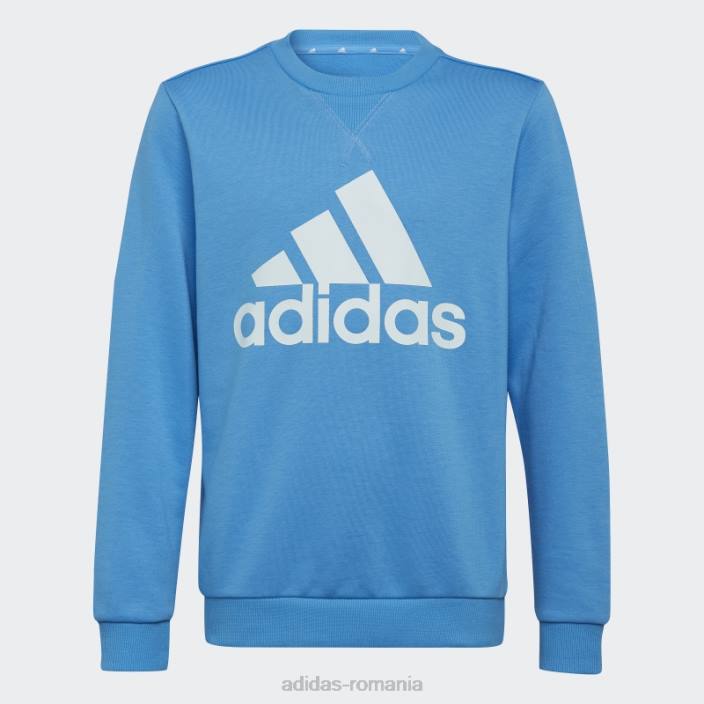 Adidas hanorac essentials albastru copii albastru 2JBN11990