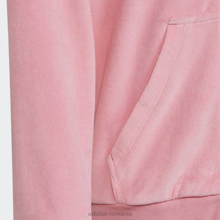 Adidas hanorac lounge velur roz adidas copii roz/magenta 2JBN12174