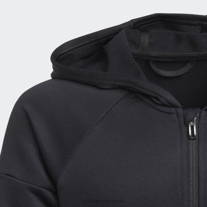 Adidas hanorac negru echipament adidas copii alb negru 2JBN19251