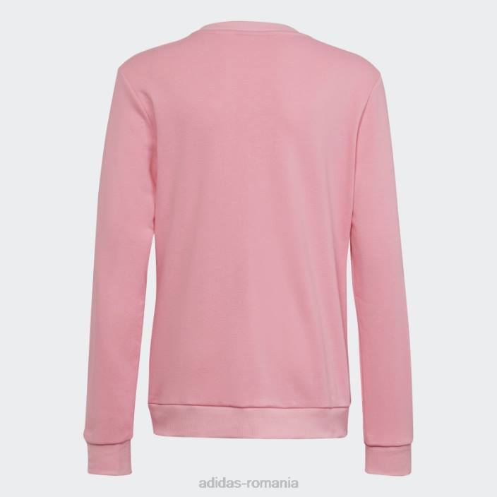 Adidas hanorac obișnuit din bumbac de dans roz adidas copii roz 2JBN12177