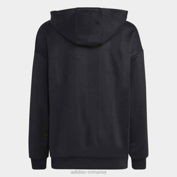Adidas hanorac pentru celebrarea fotbalului negru copii alb negru 2JBN11629