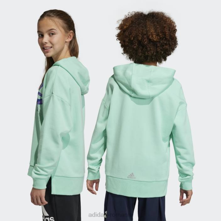 Adidas hanorac verde dance grafic adidas copii verde/argintiu 2JBN18543
