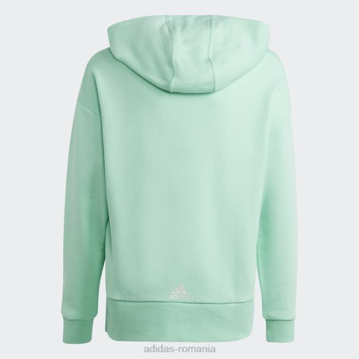 Adidas hanorac verde dance grafic adidas copii verde/argintiu 2JBN18543