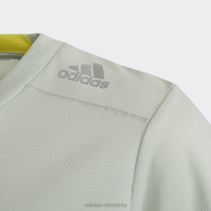 Adidas heat.rdy tee verde copii verde galben 2JBN3433