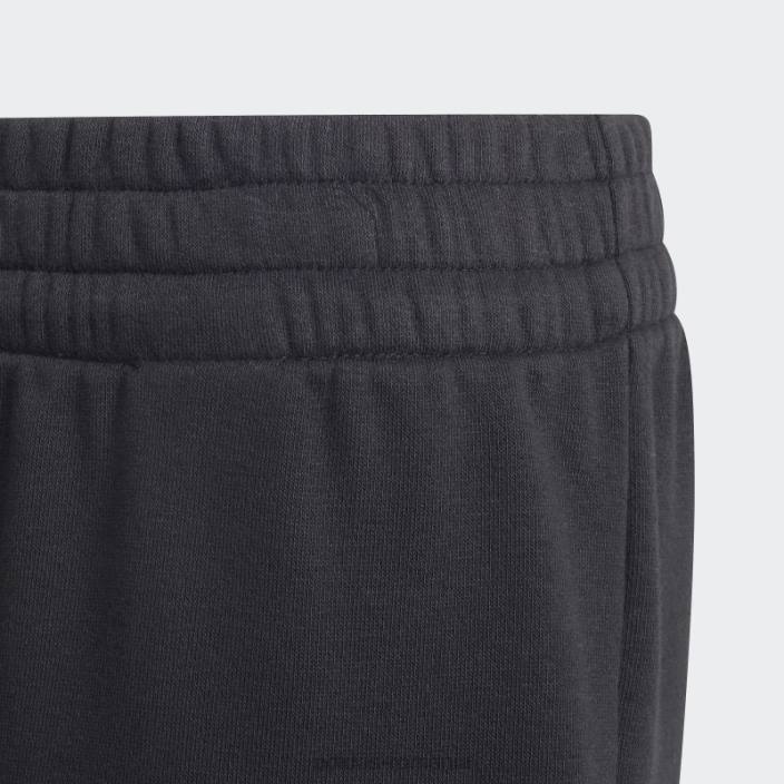Adidas insignă cu icoane viitoare negre de pantaloni scurți sport copii negru/magenta real 2JBN19252