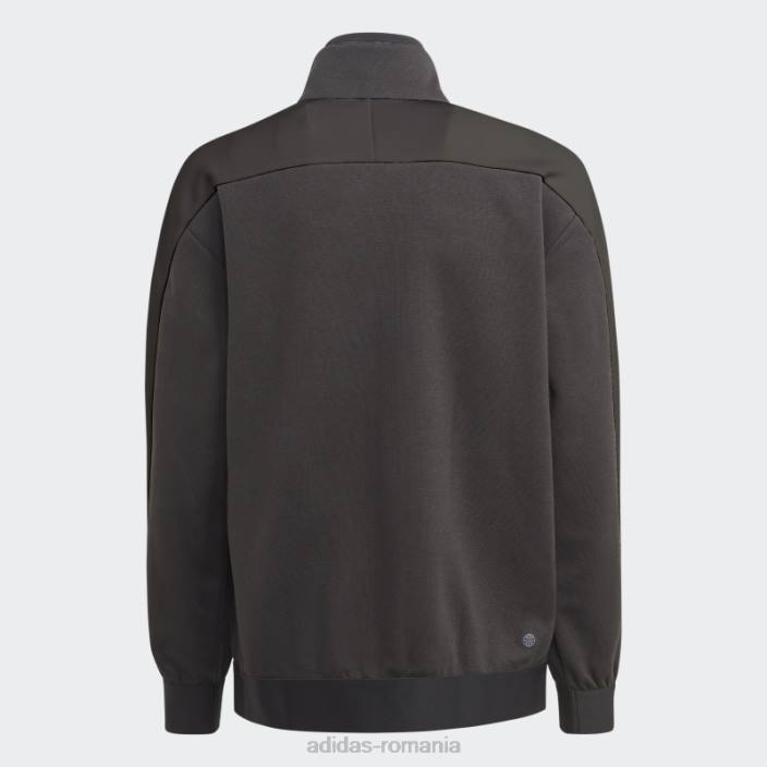 Adidas jachetă de sport tricot negru adidas copii negru 2JBN11736