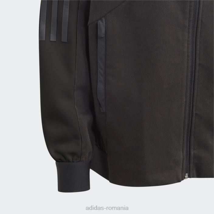 Adidas jachetă de sport tricot negru adidas copii negru 2JBN11736