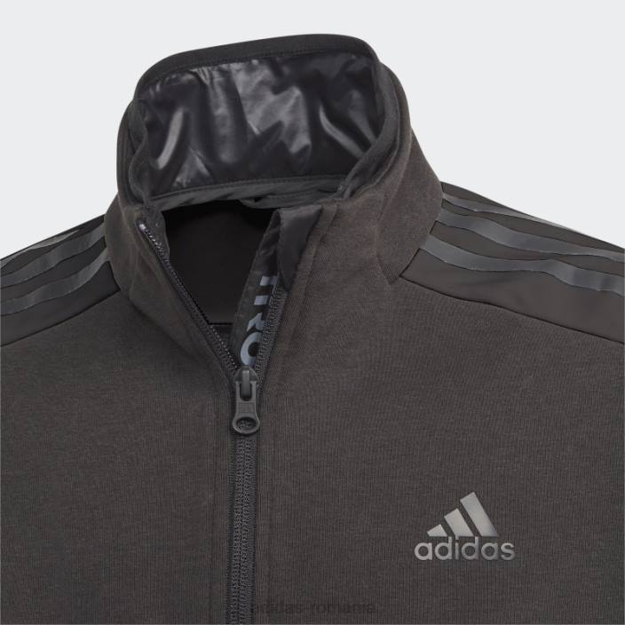 Adidas jachetă de sport tricot negru adidas copii negru 2JBN11736