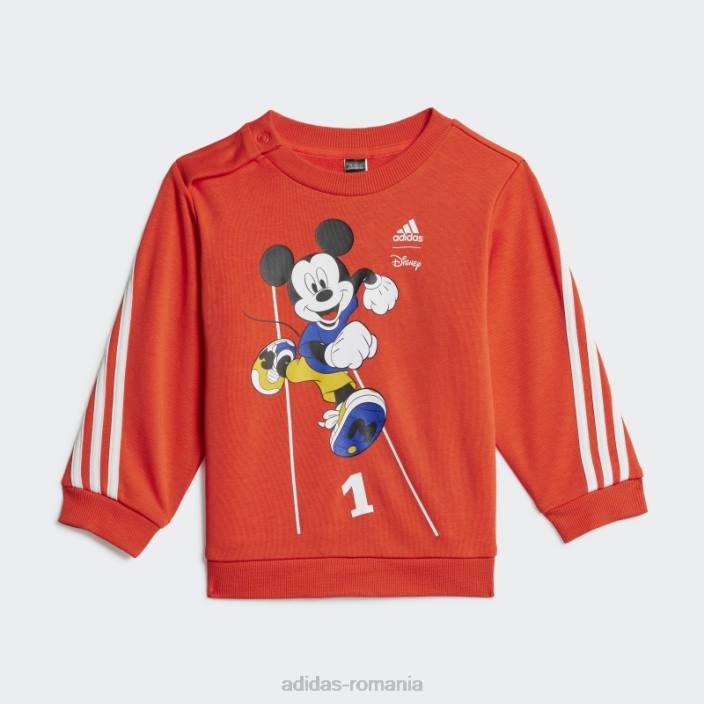 Adidas jogger roșu x disney mickey mouse copii rosu alb 2JBN11677