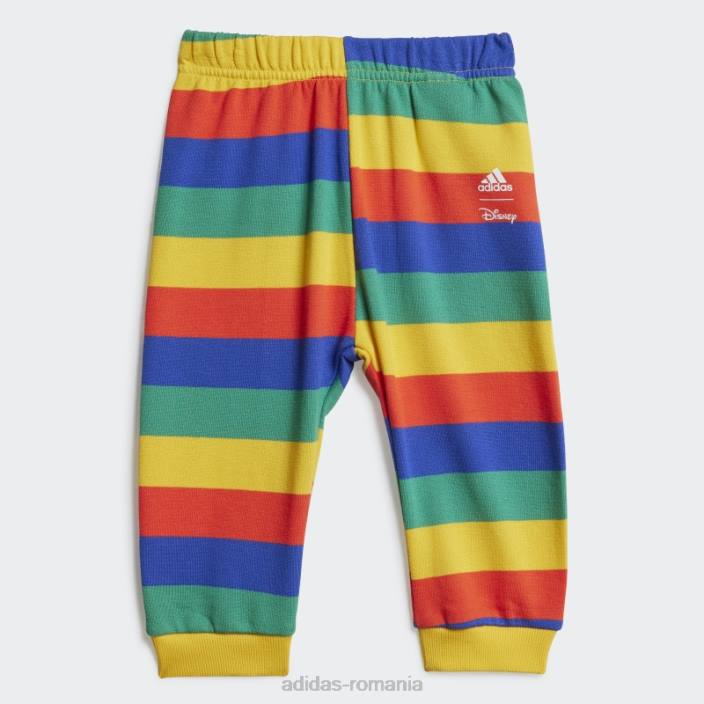 Adidas jogger roșu x disney mickey mouse copii rosu alb 2JBN11677