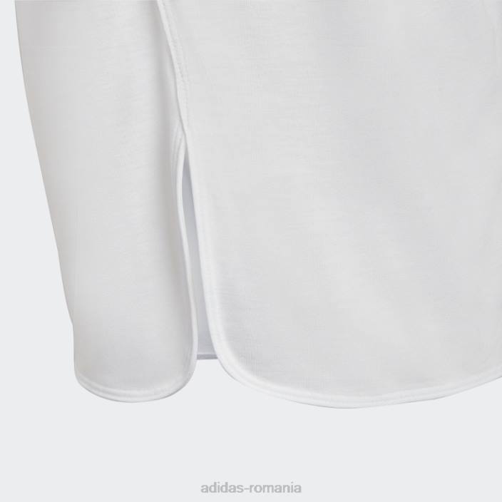 Adidas maiou alb aeroready girl power adidas copii alb/liliac 2JBN19263
