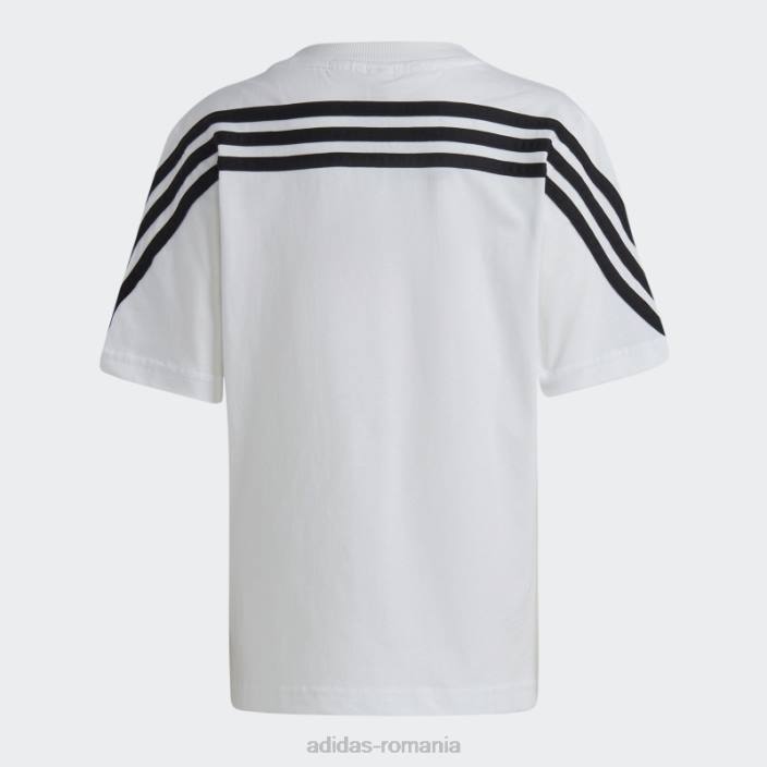 Adidas modă tricou alb x marvel spider-man copii alb negru 2JBN19050
