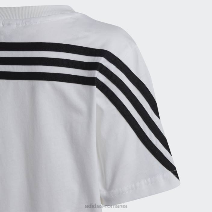 Adidas modă tricou alb x marvel spider-man copii alb negru 2JBN19050